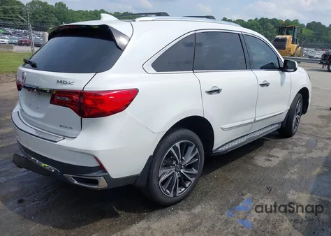 2020 Acura Mdx Technology Package from USA, damaged, VIN 5J8YD4H58LL030107